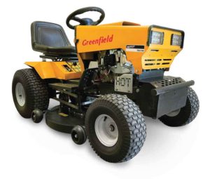 greenfield FAST CAT deluxe RIDE ON MOWER GYMPIE